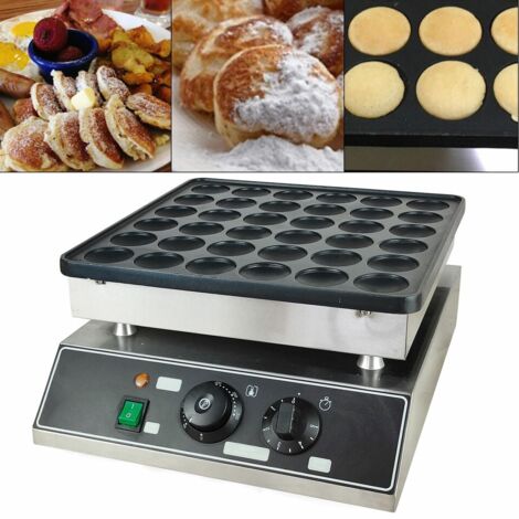 Machine à crêpes Dutch Poffertjes Maker 36 alvéoles Crêpes hollandaises