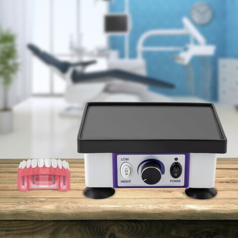 Vibrateur dentaire Lab Vibrateur dentaire 120W Oscillateur réglable Vibrateur pour plâtre 220V