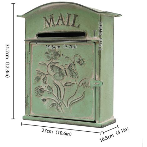 Boîte Aux Lettres Compacte 1 Porte Extérieur Renz Rivage Inox