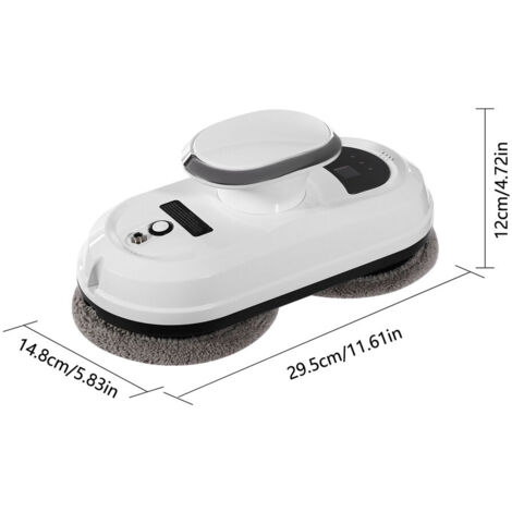 Ridgetube Robot Nettoyeur De Vitres, Robot Laveur De Vitre 2800Pa Lave