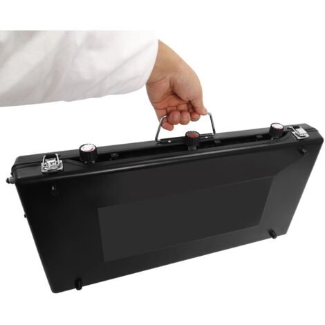 Réchaud Gaz 3 Feux 4100W Brûleurs Fonte Couvercle Plaque De Cuisson Gaz