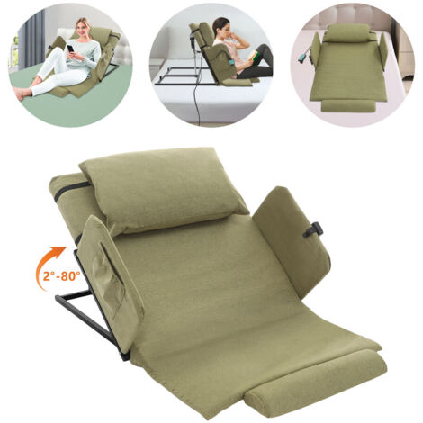 Senderpick – Lit électrique réglable avec dossier inclinable 2-80° – Moteur silencieux <50dB – Support en acier au carbone – Capacité 300kg