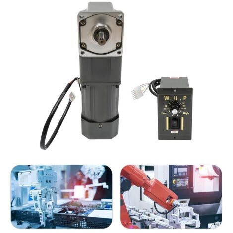 220V 120W 30K Gear Motor Moteur électrique Motoréducteur avec régulateur de vitesse CW/CCW