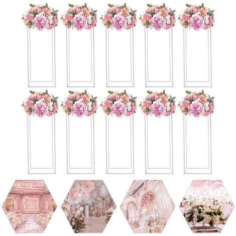 Support de Fleurs Blanc SIRINE 162 cm - Passion Decor Support de Fleurs Blanc SIRINE 162 cm - Passion Decor