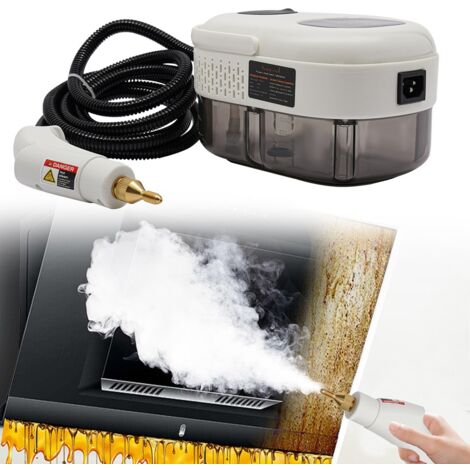 Nettoyeur Vapeur Haute Pression 5 Bars - 2000W, Réservoir 2L, Température 160°C | Avec 13 Accessoires, Pour Sols, Carrelage, Vitres, Cuisine, Salle De Bain - 4