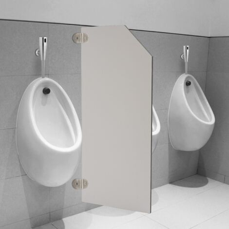 Senderpick – Cloison de séparation pour urinoir 40 x 90 cm – Stratifié compact phénolique – Installation murale – Intimité élevée pour toilettes publiques