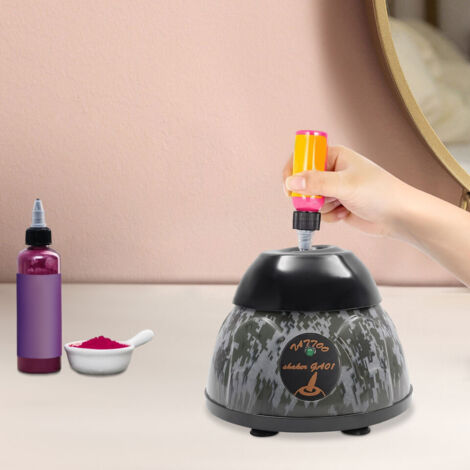 Mini-mélangeur électrique à vortex Mélangeur de couleurs pour encre Agitateur à vortex de laboratoire 5200 tr/min