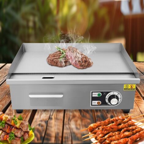Grill de table de travail 55 × 43 × 24 cm Grill électrique à usage commercial Grill de restaurant en acier inoxydable 3000 W (1/5)
