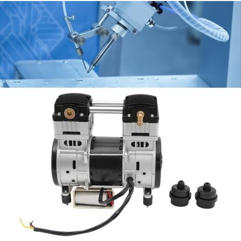 Compresseur d'air Tête de compresseur d'air Tête de pompe Avec silencieux 1500 W 0,7 Mpa
