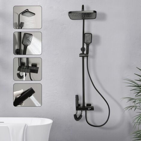 Ensemble De Douche À Main Avec Affichage De La Température, Douche À