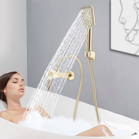 Robinet de baignoire Ensemble de douche murale avec pomme de douche Ensemble de douche pour baignoire Ensemble de douche avec pomme de douche Pomme de douche Ensemble de douche (1/5)