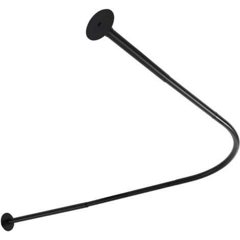 Suspension Rideau De Douche TWDAI Tringle De Rideau De Douche Réglable Sans Perçage - Tringle à Tringle Douche Sans Percage