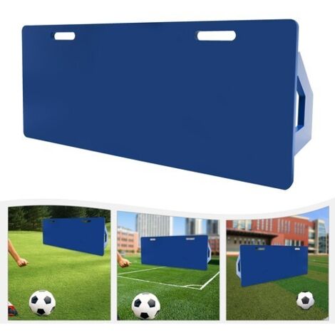 Panneau de rebond Panneau d'entraînement de football Panneau de rebond Panneau de rebond de football Panneau d'entraînement pour les passes et les tirs 100 × 40cm (1/5)