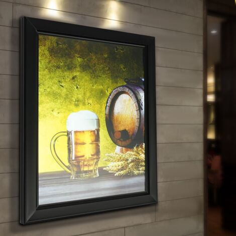 Panneau Lumineux LED Krawall Brüder - Lettrage Mural Publicitaire, Neuf