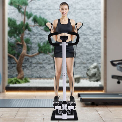 Mini Stepper KEFL Sports - Appareil Fitness Aérobic, 4 Niveaux De Résistance