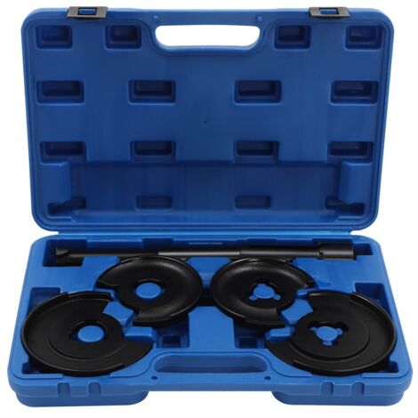 Kit d'outils pour compresseur à ressort Kit d'outils télescopiques pour la réparation et le démontage des ressorts hélicoïdaux Disponible pour Mercedes Benz Kit de 5 pièces (1/5)