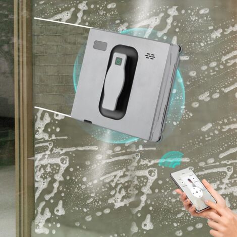 Senderpick – Robot lave-vitres automatique 2500 Pa – Commande par application – Réservoir 50ml – Nettoyage intelligent pour vitres et miroirs