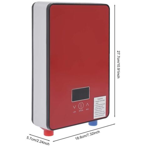Kit Douche Avec Chauffe-eau électrique Instantané 3.5KW Pour Camping-car Et Caravane