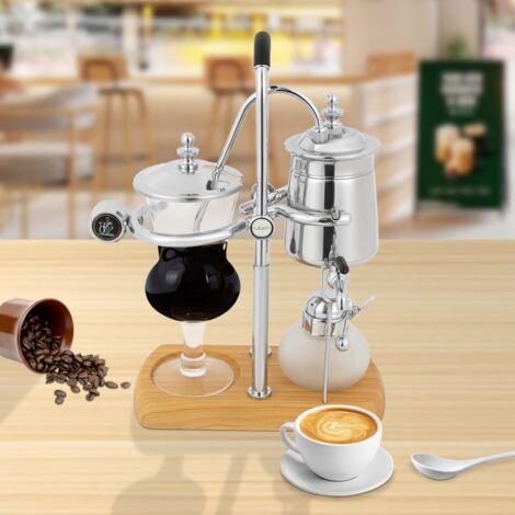 Cafetière à siphon Cafetière à siphon de luxe dorée Cafetière à siphon antique Cafetière à siphon pour thé Cafetière belge (1/5)