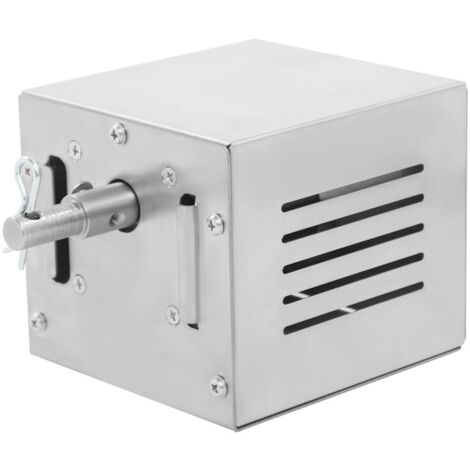 Moteur électrique pour barbecue Moteur pour rôtissoire AC220V 25W Moteur en acier inoxydable pour rôtissoire à broche pour barbecue pour rôtir des chèvres, des cochons et des poulets