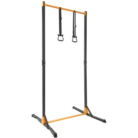 Station de traction, tour de musculation, station de dip Station de traction portable avec niveaux de hauteur de 160 à 215 cm, barre de traction autonome pour salle de sport à domicile, station de tra