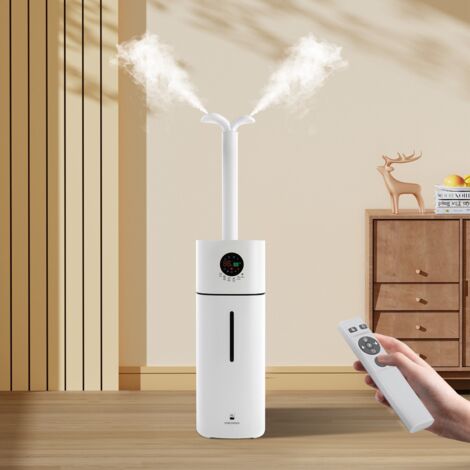 Humidificateurs pour grandes pièces, humidificateurs pour toute la maison de 4,2 gallons/16 litres, 2000 pieds carrés. Grand humidificateur à vapeur froide avec tube d'extension pour la maison et le b