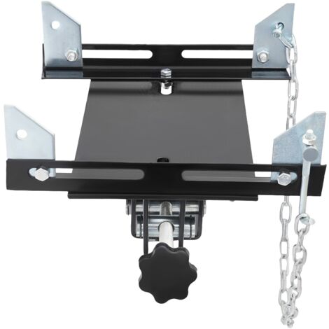 Adaptateur pour cric de transmission, élévateur de moteur, 500 kg, positionneur avec chaîne pour cric de transmission avec chaîne