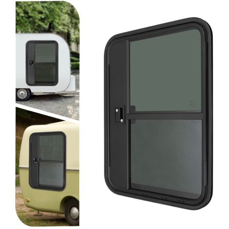 Porte de caravane RV Camper Teardrop de 26 x 36 pouces, porte d'entrée côté passager droit, porte d'entrée RV Camper