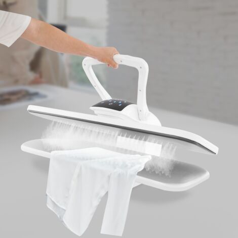 Fer à repasser à vapeur intelligent 2200 W – avec surface de repassage antiadhésive de 91 cm, commandes numériques, arrêt automatique et réservoir d'une capacité de 1 000 ml – blanc