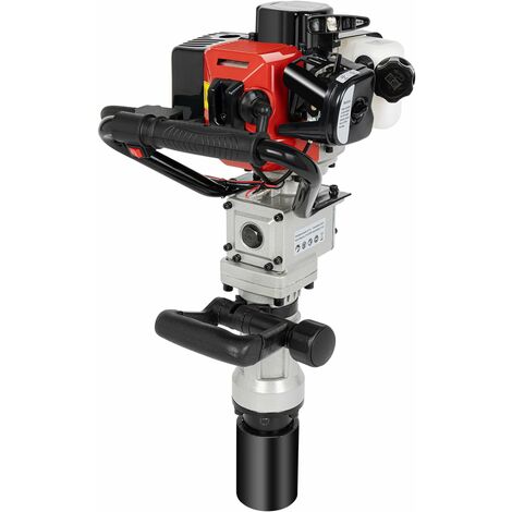 Senderpick – Tarière thermique 32.6cc 900W – Moteur 2 temps – Énergie d'impact 20-45J – Fréquence d'impact 1200-2200BPM – Pour enfoncement de pieux - 8500r