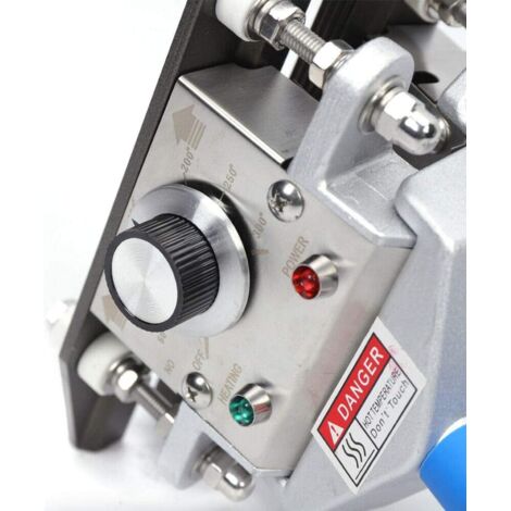 Machine à Sceller Manuelle FKR-200 - 300W, Scelleuse Sacs Portable, Température Réglable 30-250°C