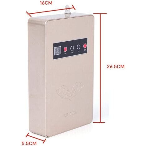 Générateur d'ozone Purificateur d'air, Ioniseur d'air, Mini Purificateur d' Air à l'ozone, Stérilisateur d'odeurs pour Chambre, Salle de Bain, Cuisine, Animaux Domestiques, Formaldéhyde, Odeur, Voiture