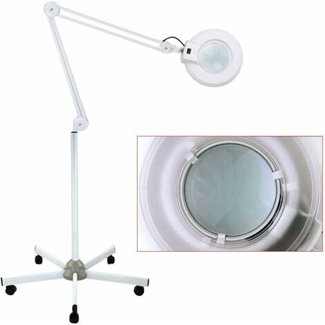 Dioptrie Lampe loupe à LED avec trépied 8 x LED