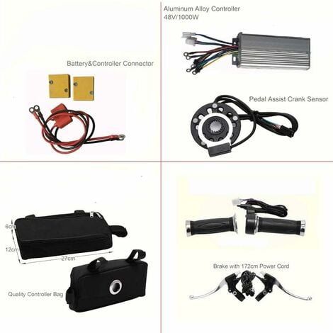 Kit de conversion pour vélo électrique 26 36 V/48 V