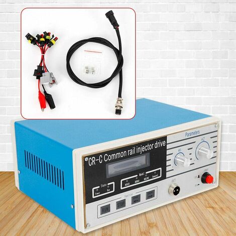 Xigner CR-C Testeur Injecteurs Diesel Common Rail 220V - Kit Complet Avec 3 Connecteurs Pour Tous Injecteurs Diesel