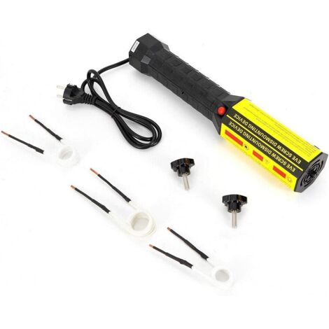Réchauffeur à induction magnétique 1000 W, décolleur de vis 220 V, ensemble de chauffage à induction magnétique sans flamme avec 3 bobines