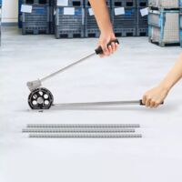 Cintreuse manuelle multifonctionnelle pour tubes en acier et en cuivre de 5/8 pouces