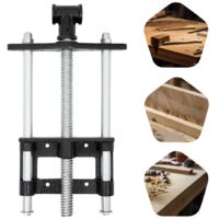 Senderpick – Étau à bois 7" – Pince avant pour travail du bois – Ouverture 15cm – Serrage 2.3cm – Fonte malléable galvanisée