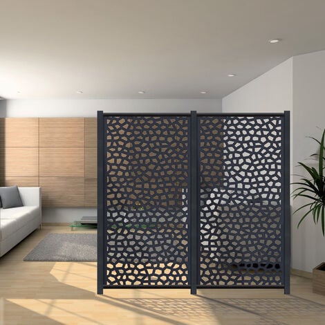 PANEL MOSAICO ANTRACITA 1X2MT.