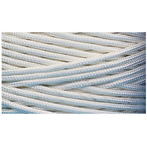 Cuerda Cable Polipropileno 6mm 4 Cabos Bobina Azul 24 Kg