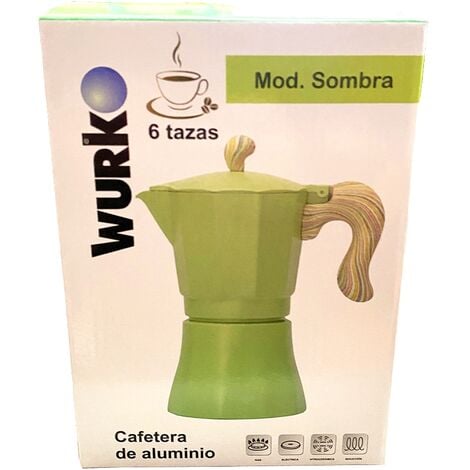 CAFETERA SOMBRA INDUCCION 6 TAZAS