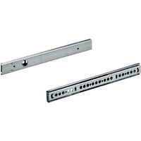 Hettich Kugelpräzisionsteilauszug KA 270/400 für Schubkästen mit 27mm Nut, 250 -400 mm,12 kg - 1 Set