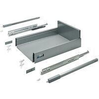 Hettich-Set Schubkasten InnoTech Atira, Küchenschubkasten, Ersatzschubkasten, 470 x 600 mm