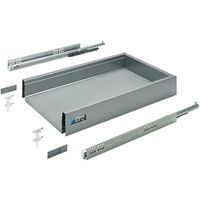 Hettich-Set Schubkasten InnoTech Atira, Küchenschubkasten, Ersatzschubkasten, 70 x 470 x 600 mm