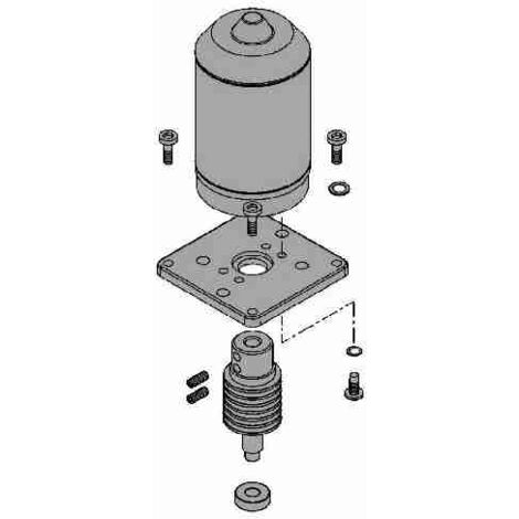 SPGM055500A Elektromotor Baugruppe 24V ROBUS 250 HS Original Ersatzteil NICE SPGM055500A