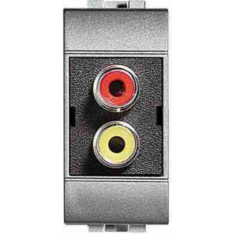 BTINT4269R Dual-RCA-Stecker
