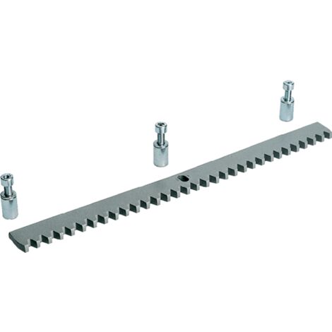 Modul 4 Rack In verzinkt 30 x 12 mm mit Löchern und Distanzstücken CAME ...