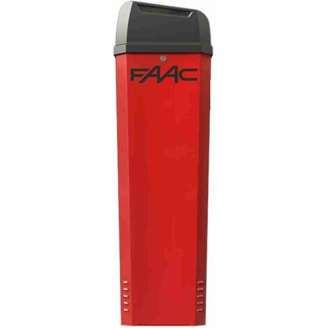 Automatische Schranke 24V Rot RAL 30 FAAC B614 4614