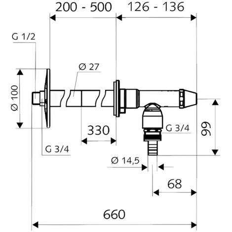 SCHELL Polar II  frostsichere Außenarmatur 039970399