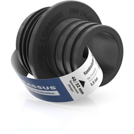 Crassus Kombiadapter CRA10011 50/40-32mm, 0,5 bar